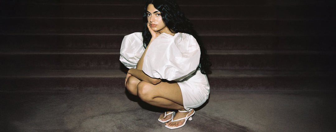Victoria Gold Platform Sandal