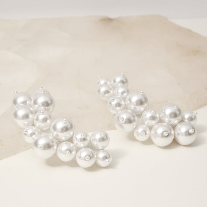 Pearl drop shoe embellishment Meggan Morimoto