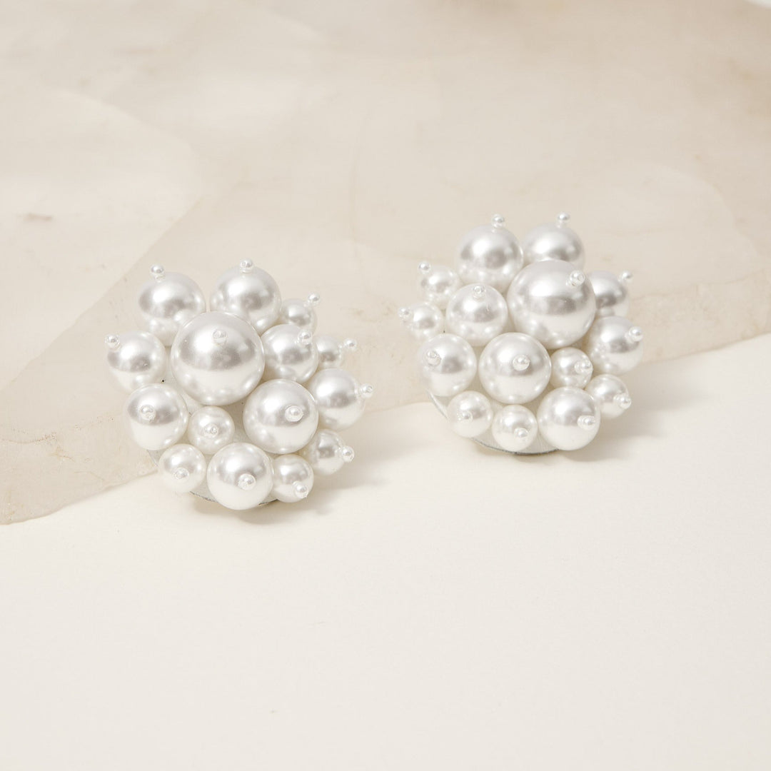Pearl Cluster Detachable Bridal Embellishment Meggan Morimoto