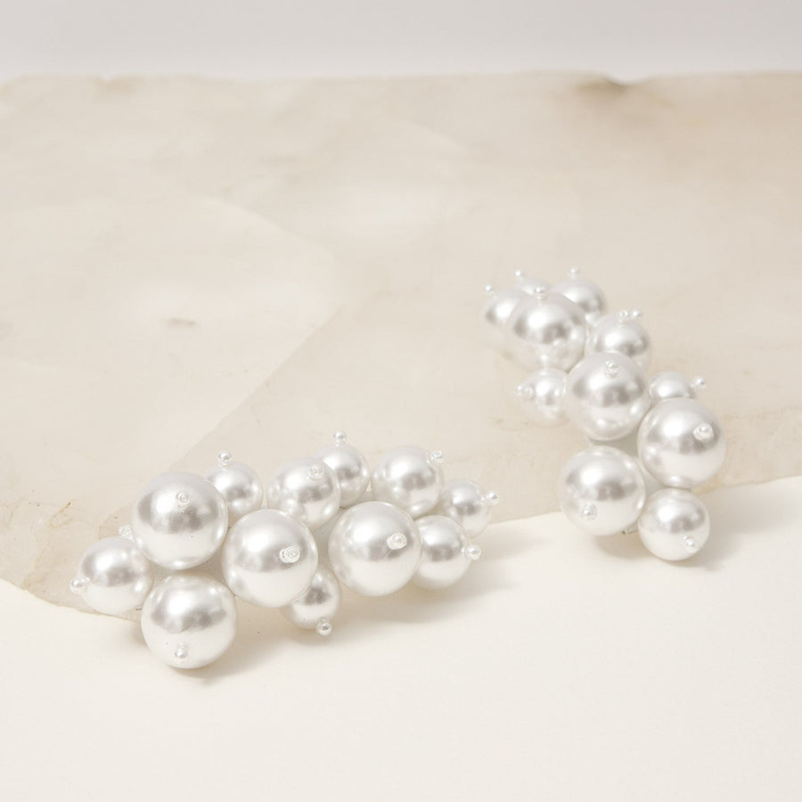 Pearl drops shoe embellishment Meggan Morimoto
