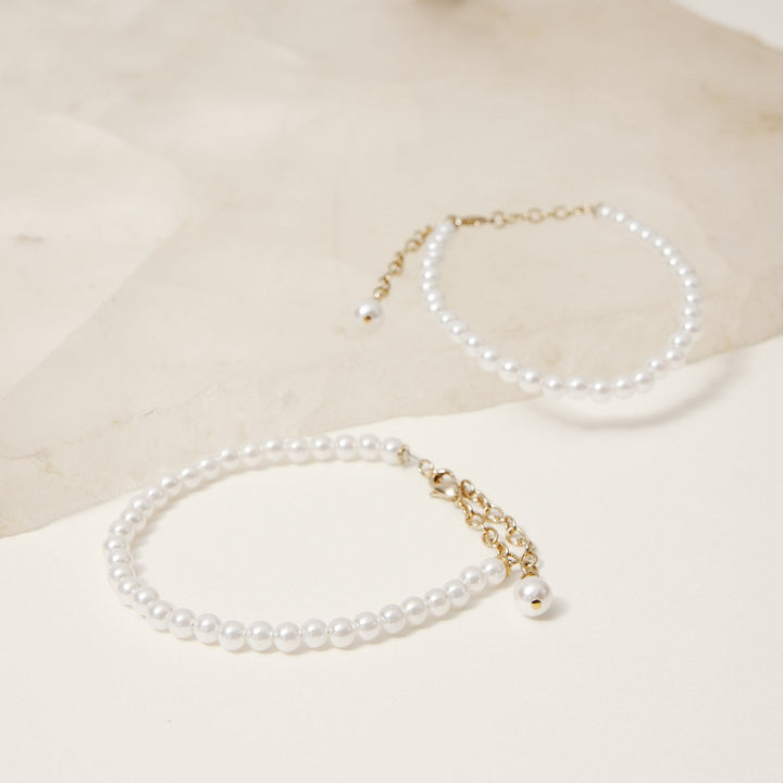 Pearl Anklets Meggan Morimoto 